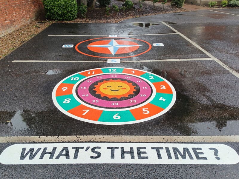 Brentwood-Preparatory-School-Custom-Playground-Marking