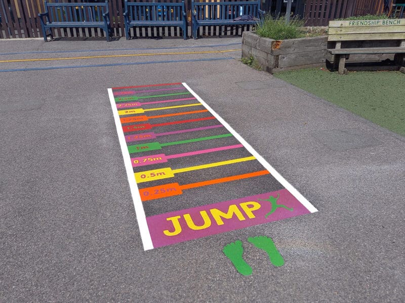 Jump-Scale-Playground-Marking