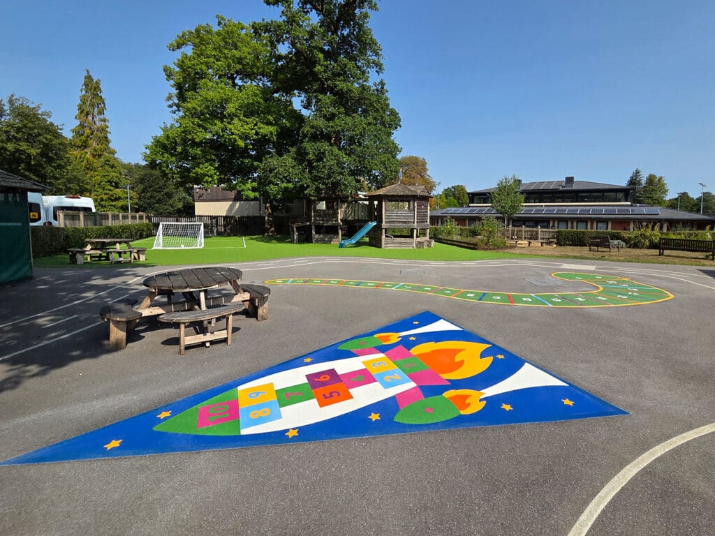Rocket-Hopscotch-Sports-Coated-background-Playground-Marking