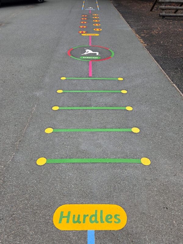 Hurdles-Station-Playground-Marking