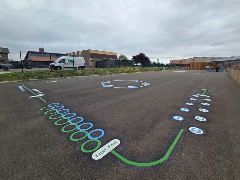 Two-Bridges-Academy-Custom-Short-Active-Trail-Playground-Marking