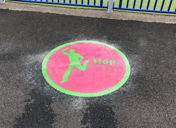 Hop Active Spot Solid Playground Marking