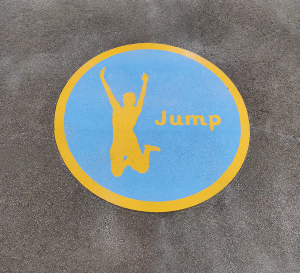 Jump Active Spot Solid Playground Marking