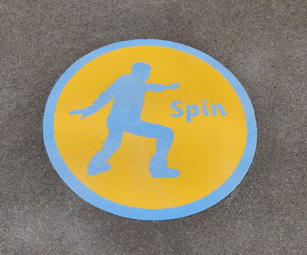 Spin Active Spot Playground Marking