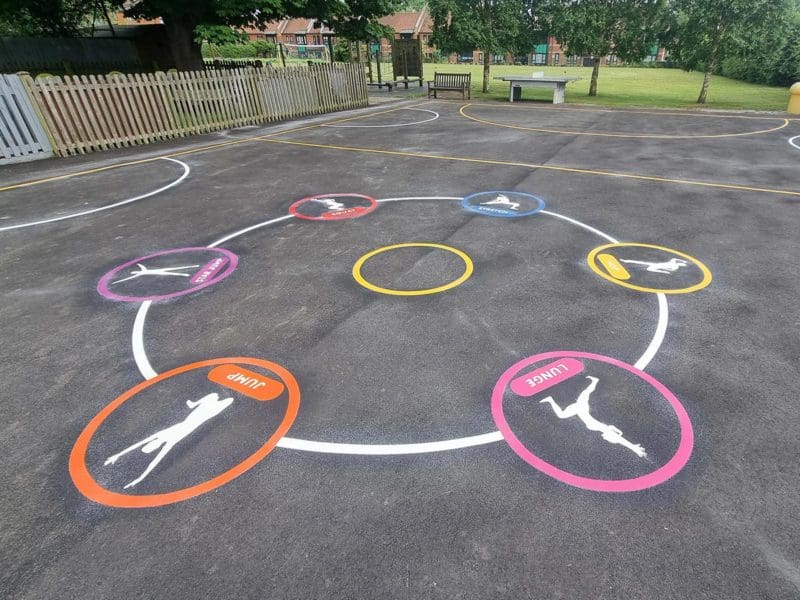 All-Saints-Primary-School-Active-Spot-Circuit-Playground-Marking