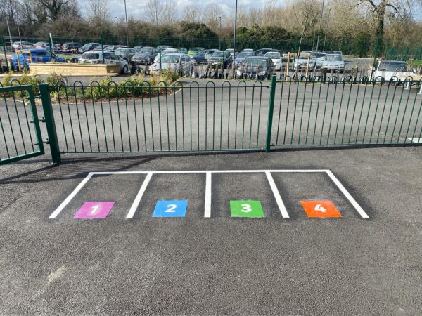 Avanti-Fields-School-Parking-Bays-With-Numbers-Playground-Marking