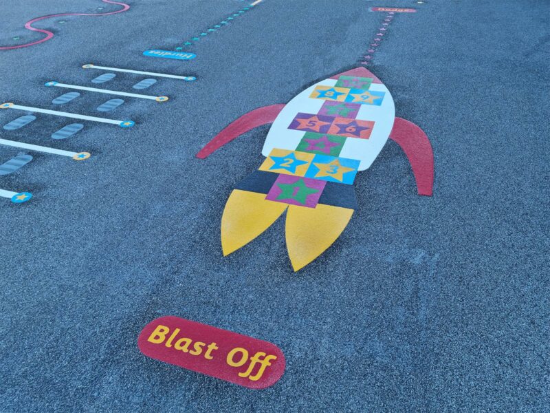 Beacon-Primary-Rocket-Hopscotch-Space-Station-Playground-Marking-Small