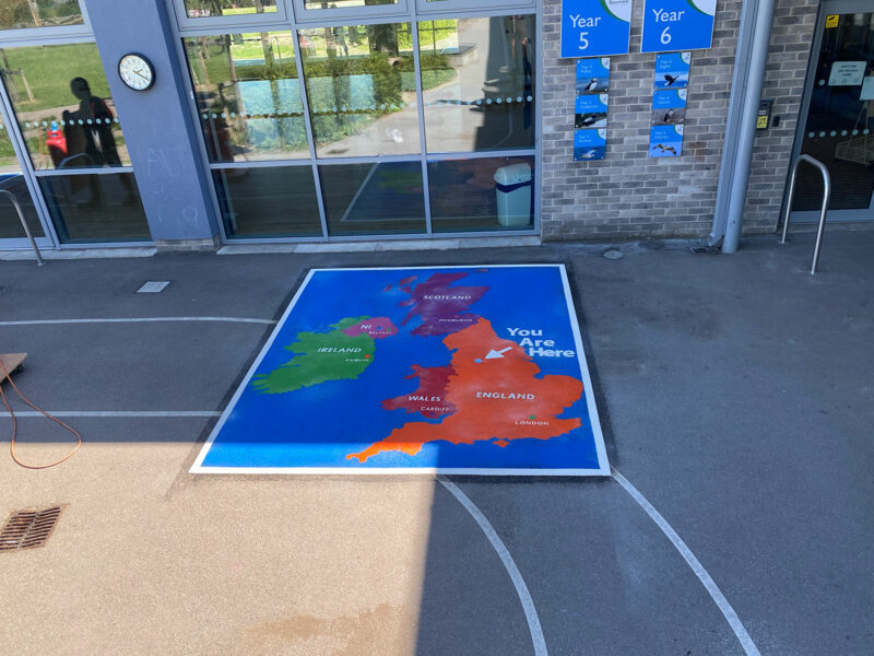 Beaumont-Primary-Academy-Large-UK-Map-Playground-Marking