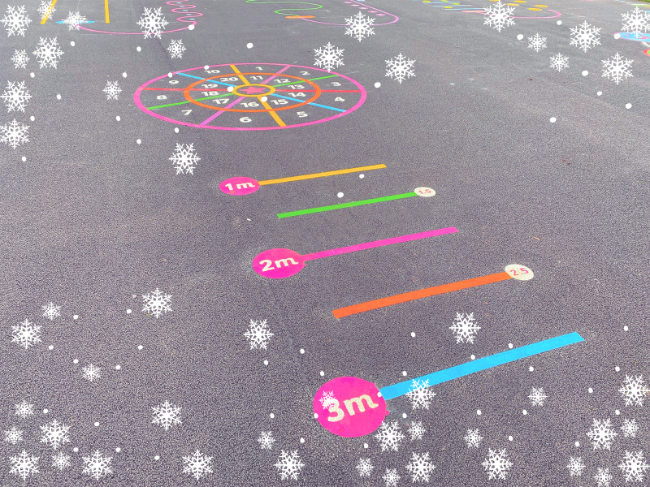 Christmas-Target-Playground-Marking