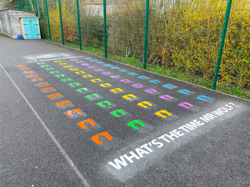 Colindale-Primary-School-Mr-Wolf-Playground-Marking
