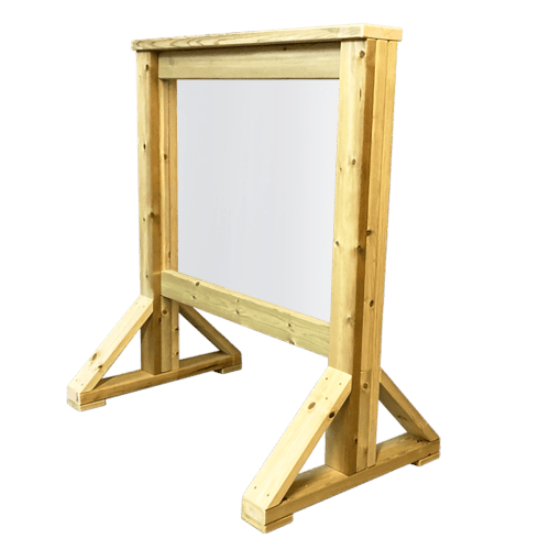 Freestanding-Clear-Perspex-Painting-Board