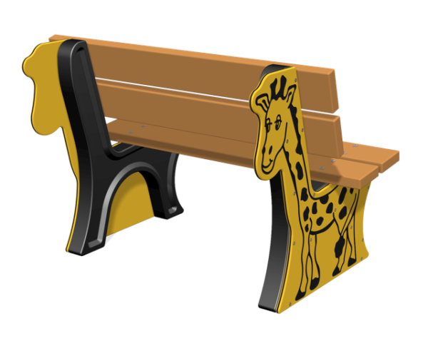 Giraffe Bench Seat 1200mm