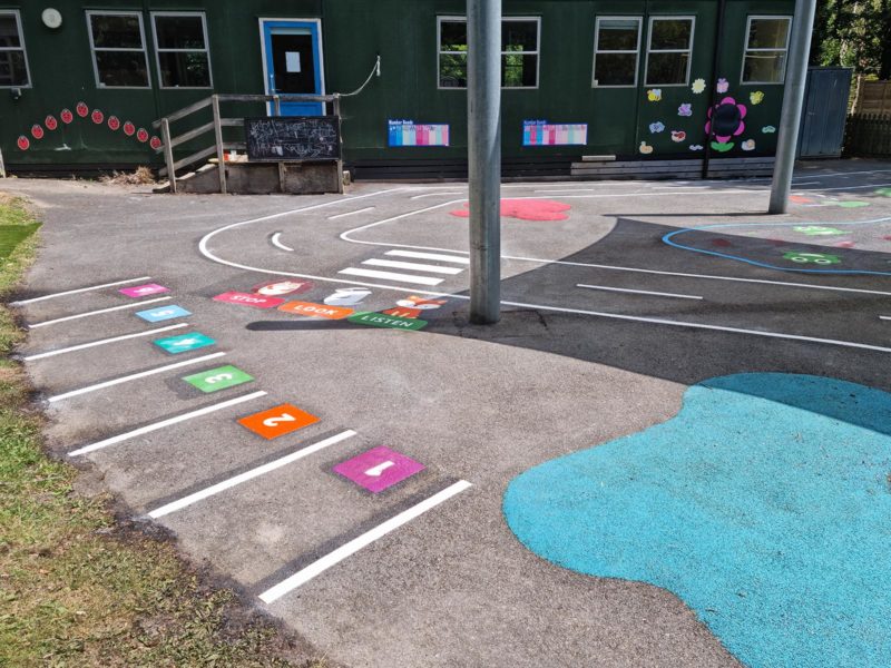 High-Halden-C-Of-E-Primary-School-Roadway-Playground-Marking-5