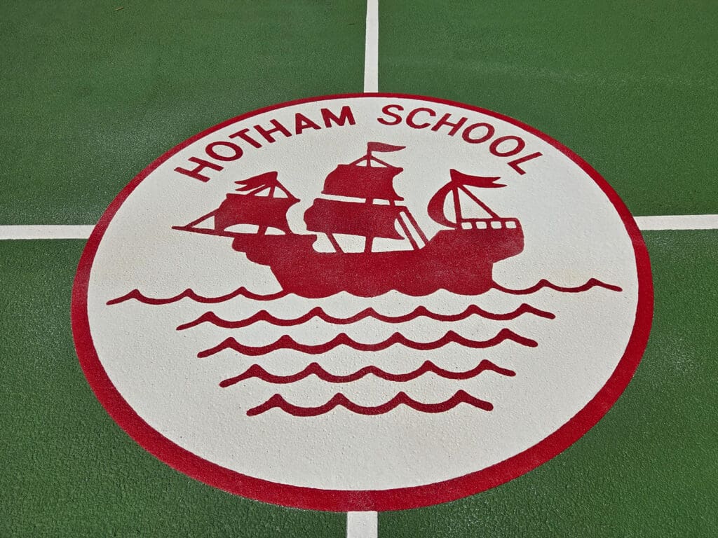 Hotham-Primary-School-Custom-Logo-Playground-Marking