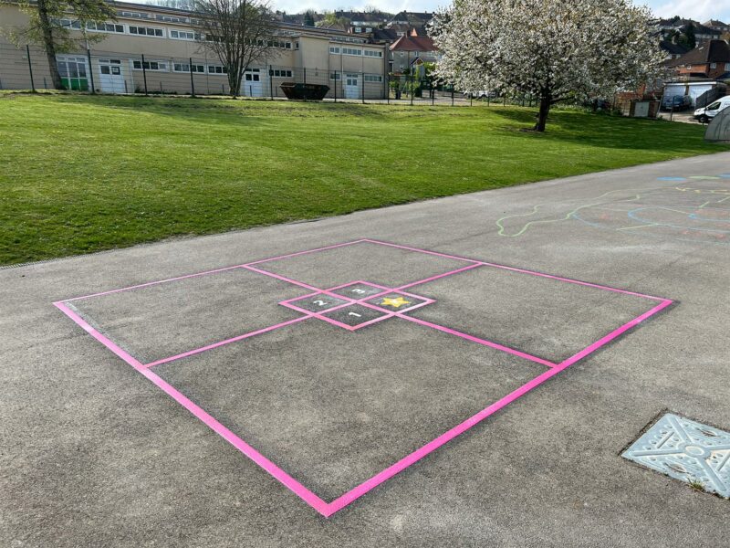 King-Square-Playground-Marking