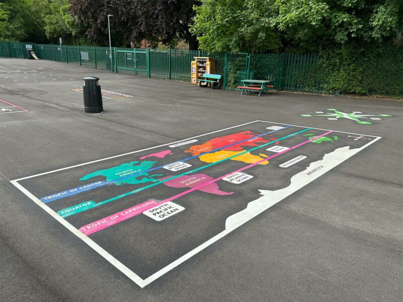 Knebworth-Primary-&-Nursery-School-World-Map-Playground-Markings