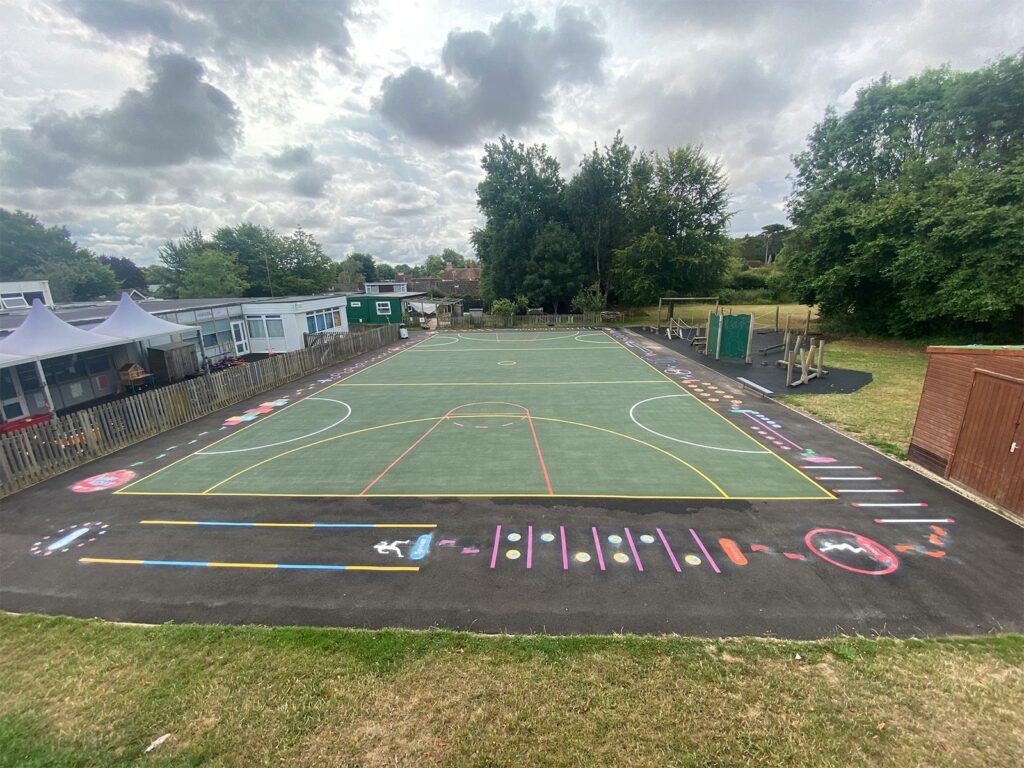 Littlebourne-Primary-Playground-Markings