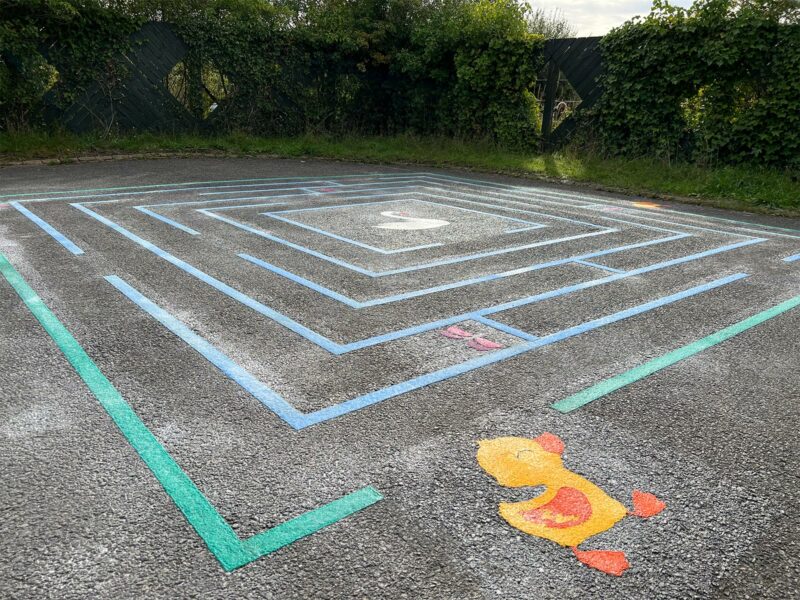 London-Wetland-Centre-Custom-Maze-Playground-Marking (1)