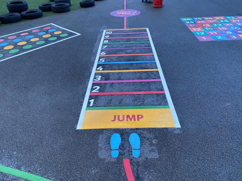 Manchester-Muslim-Prep-School-Jump-Game-Playground-Marking