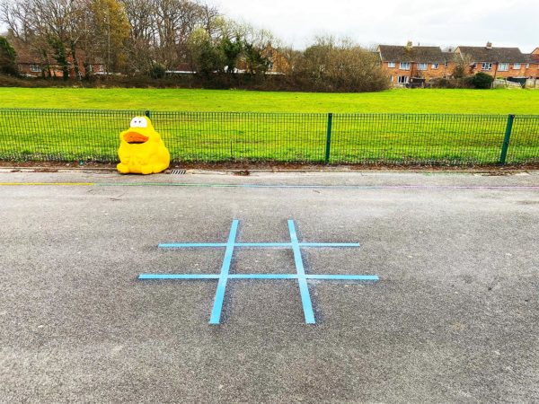 Mill-Hill-Primary-School-Noughts-and-Crosses-Playground-Marking