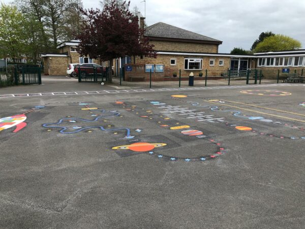 Mill-Hill-Primary-Space-Trail-Playground-Marking