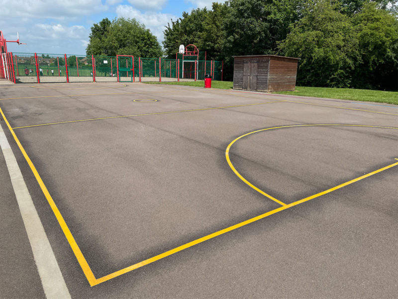 Norwood-Primary-Netball-Court-Playground-Marking