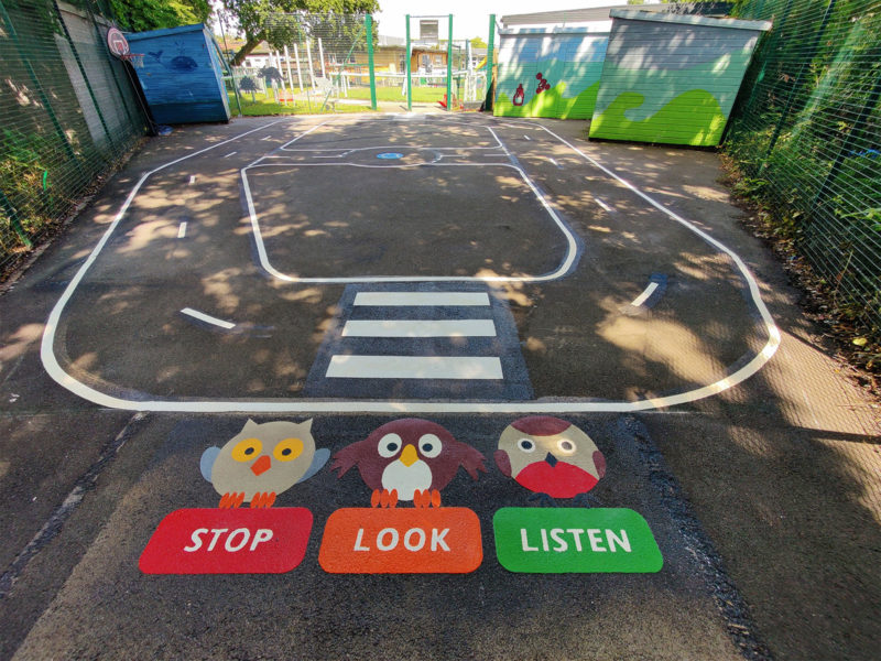 Oakleigh-School-Roadway-Playground-Marking