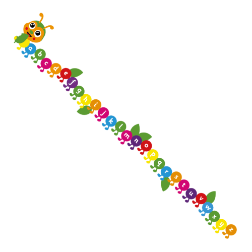 Playground-Marking-Caterpillar-a-z-Lowercase
