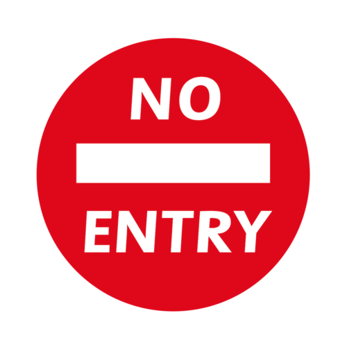 Playground-Marking-No-Entry
