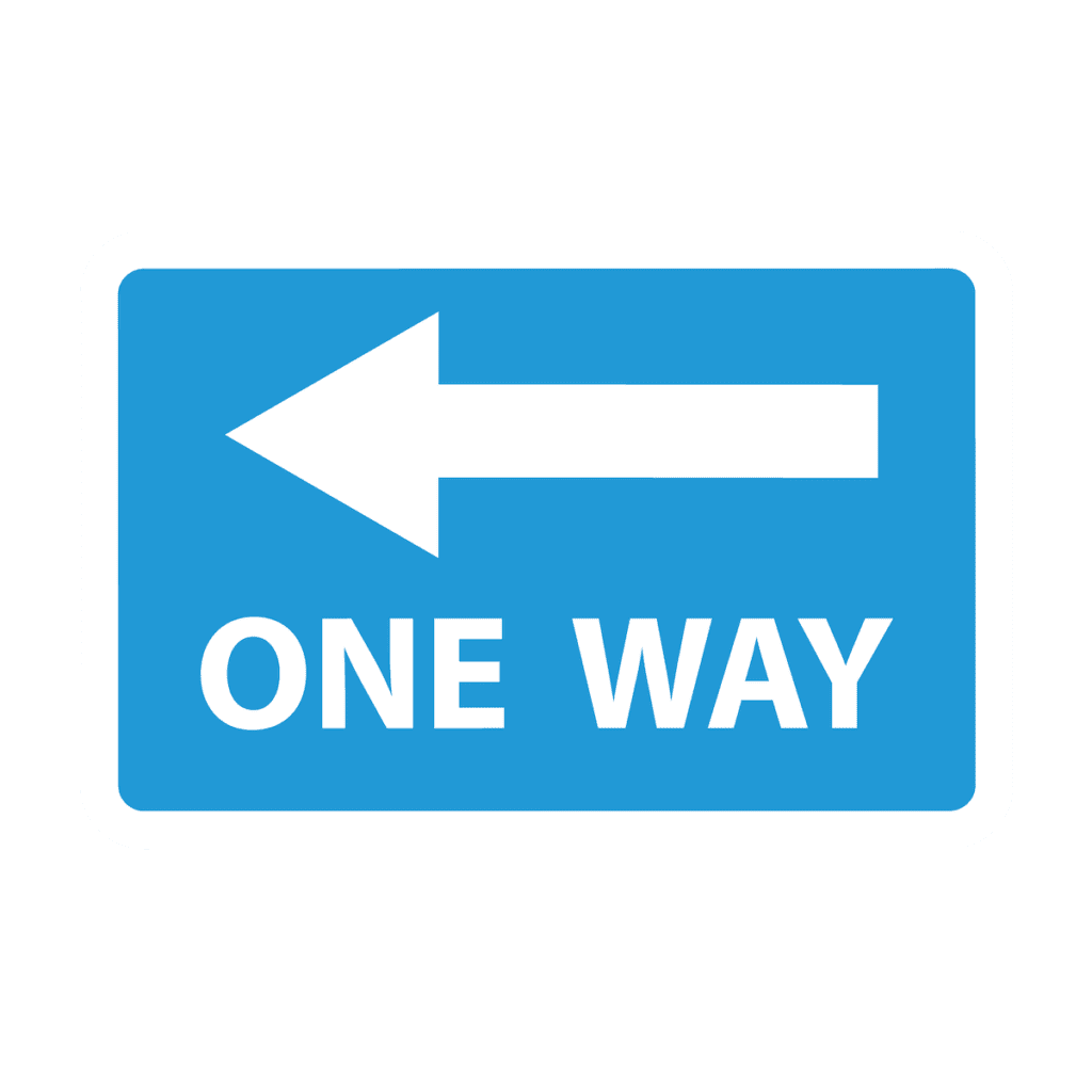 One Way Sign Playground Marking For Schools