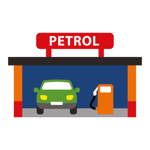 Playground-Marking-Petrol-Station