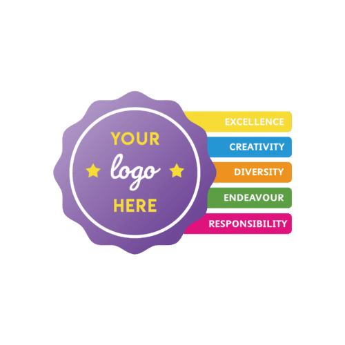 Playground-Marking-School-Values-with-Logo