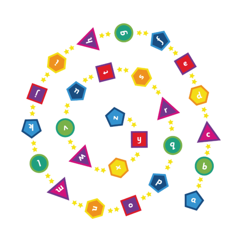 Playground-Marking-Spiral-a-z-Lowercase