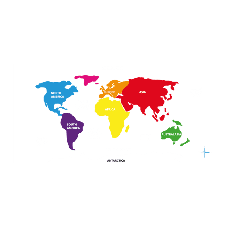 Word Map With Oceans Playground Marking For Schools