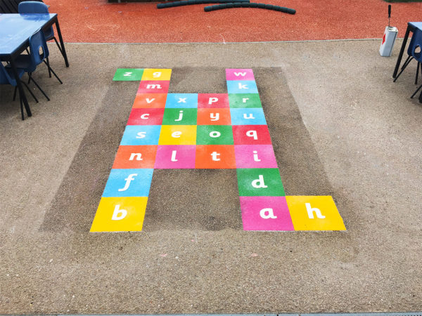 Playground Markings Alphabet Jump