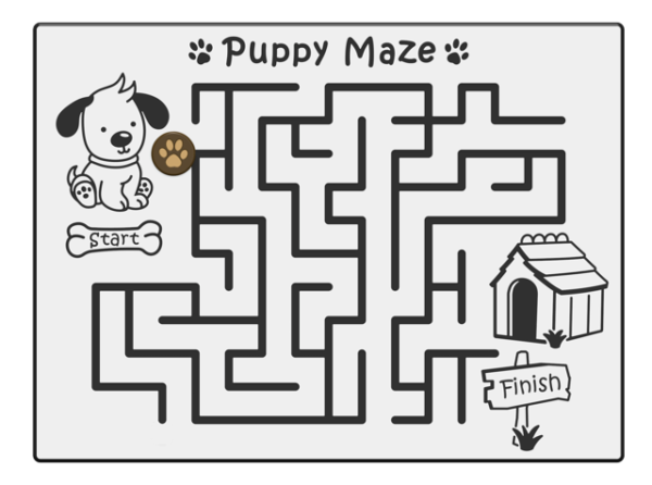 Puzzle Maze Play Panel