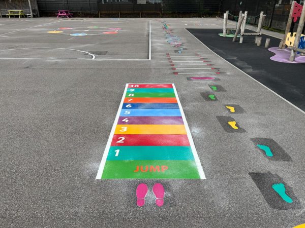 Roselands-Infants-Solid-Jump-Game-Playground-Marking