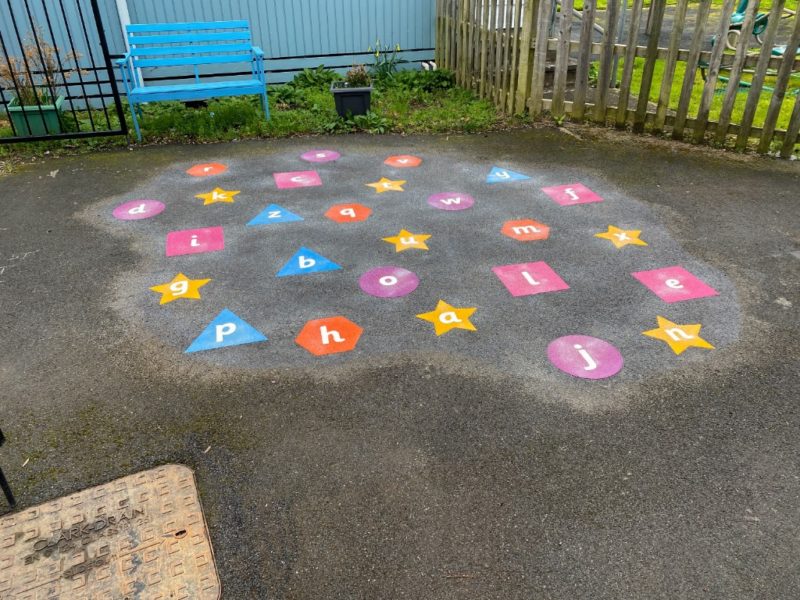 Shapes-a-z-lower-case-playground-marking
