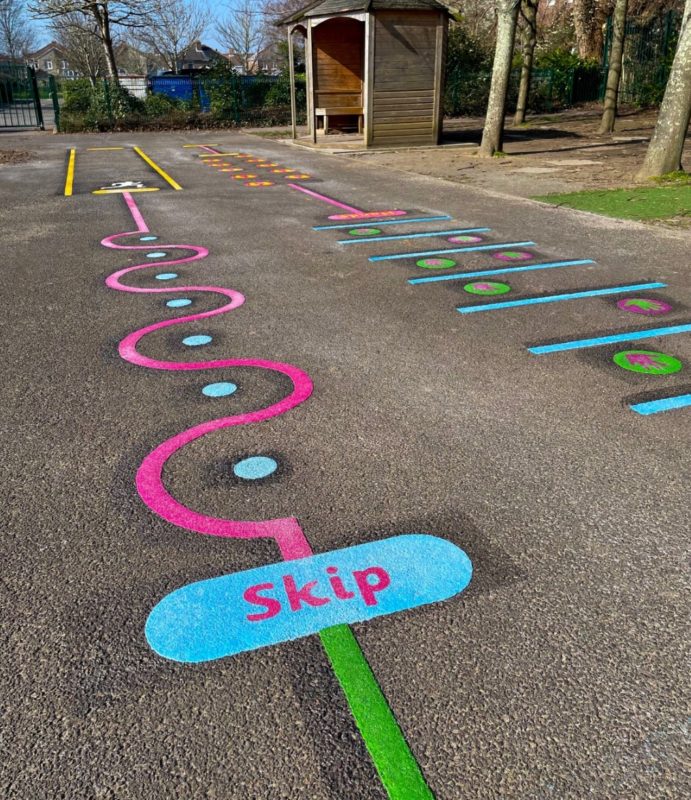 Skip-Station-Playground-Marking