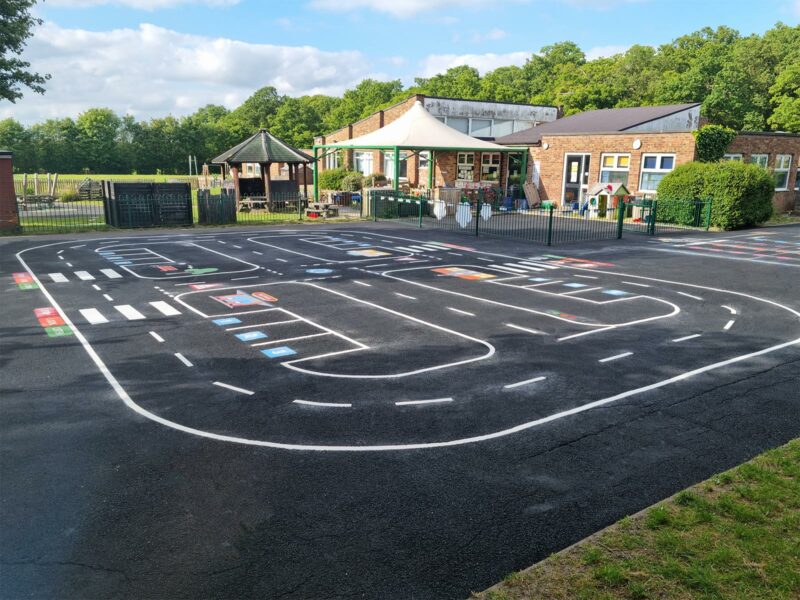 St-James-C-of-E-Primary-Fun-and-Active-Roadway-Playground-Marking-Small