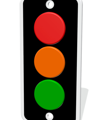 Street Sign Traffic Light