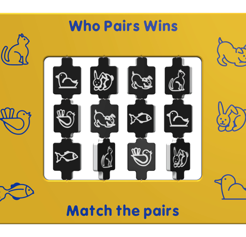 Who Pairs Wins Play Panel